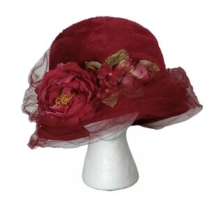 VINTAGE GREVI FIRENZE RABBIT FUR BUCKET HAT